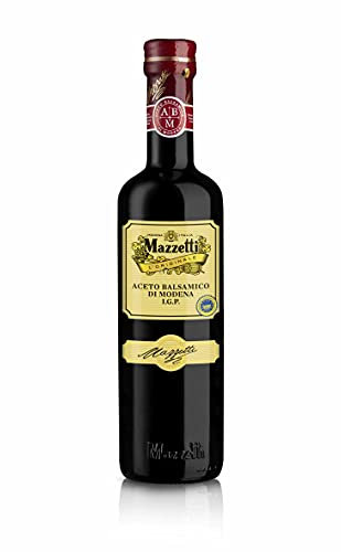 Mazzetti Tino Tipico Aceto Balsamico di Modena I.G.P. „ein Weinblatt“, The Italian Art of Dressing, 500 ml Flasche