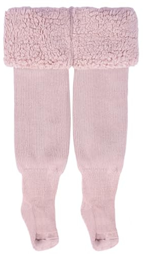 Fohuanky Collant Termici Imbottiti con Piedini per Neonati/Bambini 0-6 Anni, Caldi Invernali, Morbidi e Spessi, da Indossare con Vestiti e Stivali (IT, Età, 2 anni, 4 anni, Regular, Rosa)