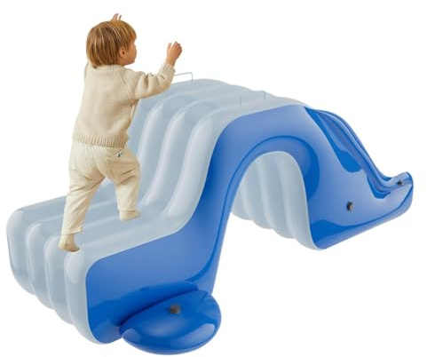Generisch Aufblasbare Wasserrutsche – Aufblasbares Kinderspielzeug, Hinterhofspielgeräte, Sommerspaßspiel | Wasserrutsche Für Pool, Garten, Terrasse, Rasen, Park,