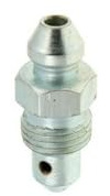 Entlüfterschraube für AJP Bremssattel, kompatibel mit PIAGGIO NRG 50 2T LC | Länge 30 mm, Gewinde Ø 10 mm, SW 10 mm; kompatibel mit GILERA Runner 50 CAT C36 2T LC 02-04, Runner 50 DD C14 2T LC 98-01