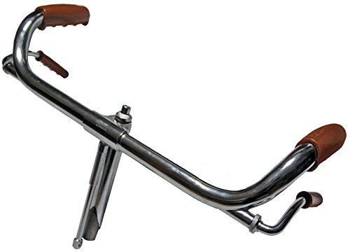 RMS Manubrio Cromato in Ferro Bici Epoca Erre/R/Bacchetta 26 - 28 Ø 22,2