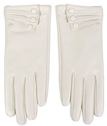 Nappaglo Damen Touchscreen Leder Handschuhe klassische Lederhandschuhe Italienisches Lammfell Winter Warm Handschuhe (Non-Touchscreen)