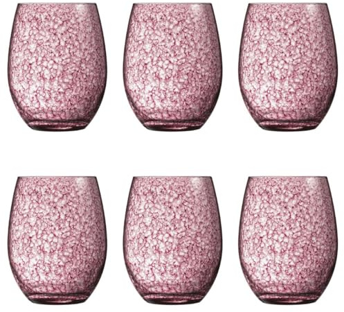 Arcoroc Scatola con 6 bicchieri da vino rosso alti, 36 cl, PRIMARY HANDCRAFT