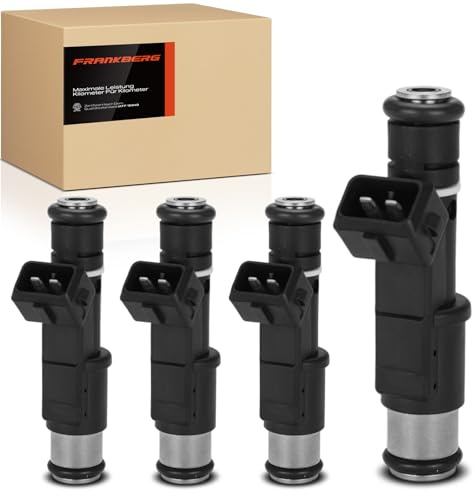 Frankberg 4x Buse d'injecteur de carburant Essence Compatible avec 206 CC 2D 2.0L 307 CC 3B 2.0L 307 SW 3H 2.0L 307 3A/C 2.0L Xsara Picasso N68 2.0L Remplacer# 0280156328