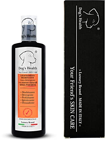 Dog's Health Spray 500ml Detersivo Pavimenti Animali Disabituante per Cani, Repellente per Gatti - Eliminare Odore Cane e Gatto, Educativo a Lunga Durata per Interno/Esterno. Cruelty Free
