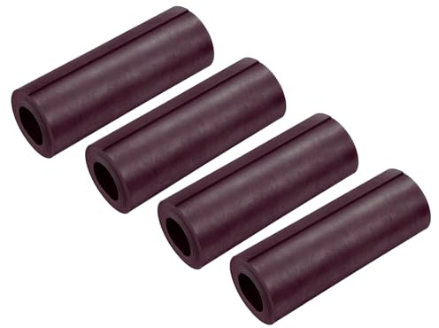 PATIKIL 36 x 4 Magnetic Fireplace Draft Stopper, 4 Pcs Fireplace Vent Cover Indoor Chimney Draft Blocker to Block Cold Air Prevent Heat Loss, Black Brown