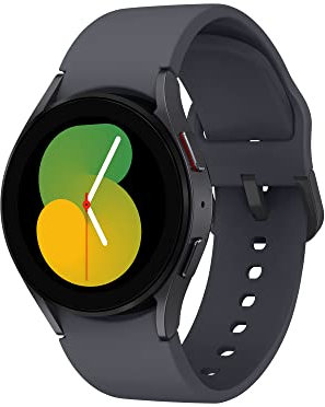 SAMSUNG Galaxy Watch5 40 mm Orologio Smartwatch, Monitoraggio Benessere, Fitness Tracker, Batteria a lunga durata, Bluetooth, Graphite [Versione Italiana] (Ricondizionato)