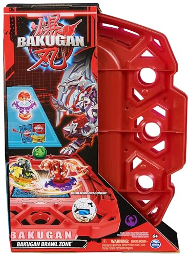BAKUGAN Conjunto de Juego Compacto Brawl Zone con Special Attack Dragonoid, Figura de acción Personalizable, Cartas de Intercambio, Juguetes para niños y niñas a Partir de 6 años