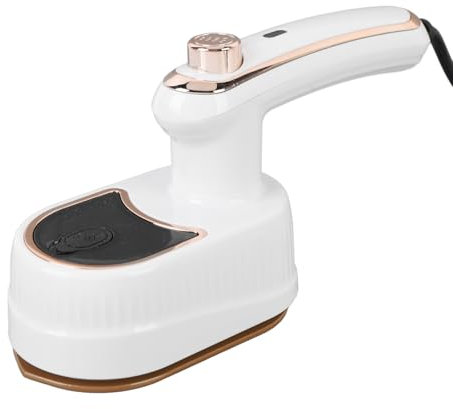 Mini Plancha de Viaje para Ropa, Vaporizador de Viaje Portátil para Ropa, Plancha de Viaje con Planchado en Seco y Húmedo, Pequeña Máquina de Planchado a Vapor Eléctrica de Mano