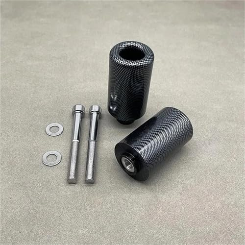 HZBHD Sturzschutz Sturzpads Motorradrahmen Sliders Crash Protector Für Suzuki GSXR1000 GSXR GSX-R 1000 K7 2007 2008 GSX R Anti Crash Pad Fallschutzschutz Fallschutz(Kohlenstoff)