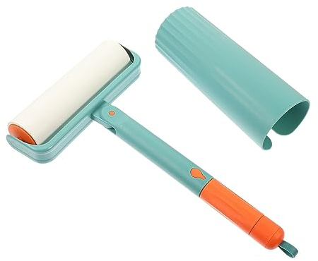 PENIKOKO Lint Roller and Pet Hair Remover Roller with Long Handle Reusable Sticky Lint Remover for Sofa Carpet Clothes – Household Hair Cleaning Tool for Dog and