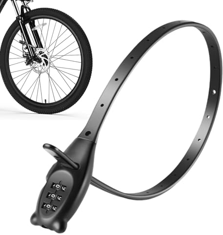 Zip Tie Lock Combination - Motorcycle Scooter Cable Lock, Security Strap | Protective Anti Theft Hardware with Flexible Design, Portable Safety Device for Door Gate Stroller Skis Refrigerator