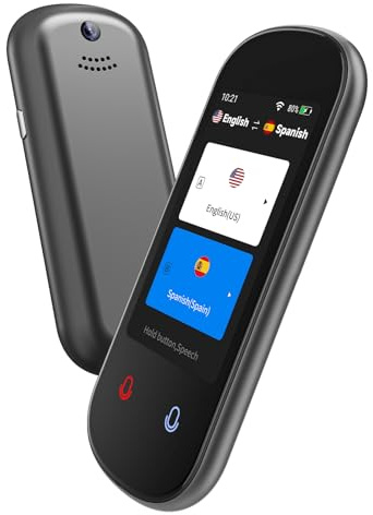Language Translator Device, VORMOR Two-Way AI Voice Translator for Voice/Text/Offline/Photo Translation 150+ Language Online Translation Portable Tow Way Translator Device for Business Learning Travel