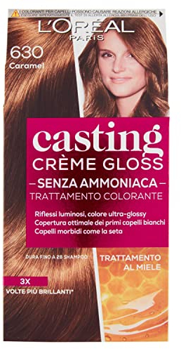 Haarfärbemittel Casting Creme Gloss ohne Ammoniak N630 Caramel
