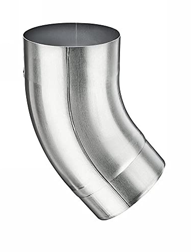 Zink Fallrohrbogen DN 120 / 40 Grad