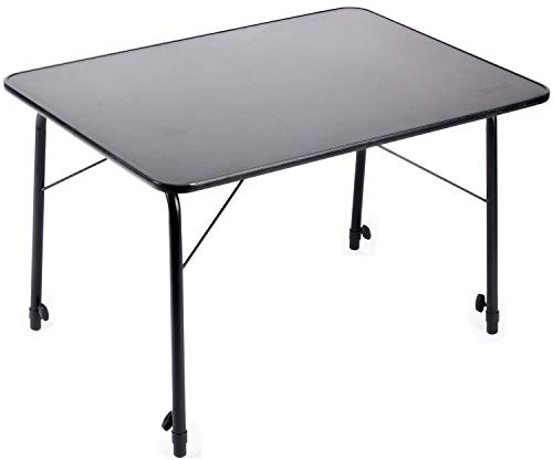 Nash Bank Life Table Large T1203 Zelttisch, Konferenztisch, Schwarz, Outdoor, Länge: 120 cm, Höhe: 50 bis 70 cm