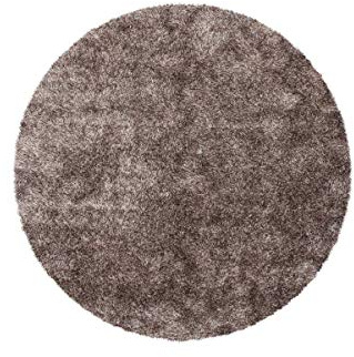 KADIMA DESIGN Hochflorteppich - mit weichem Flor Amond 240cm x 330cm Taupe 100% Polyester Handgefertigt
