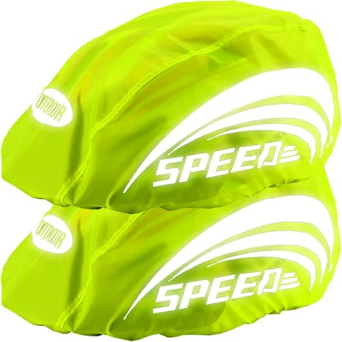 JSHAHA 2er Pack Fahrradhelm Überzüge Fahrradhelm Regenschutz