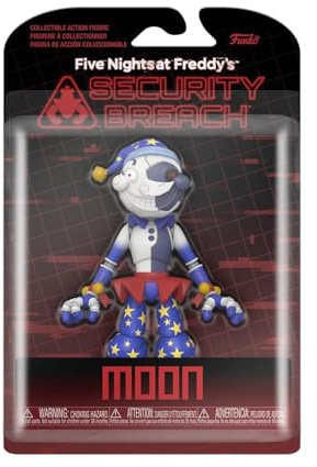 Funko Action Figure: Five Nights At Freddy's (FNAF) SB - Moon - Sammlerstück - Geschenkidee - Offizielle Handelswaren - Für Jungen, Mädchen, Kinder & Erwachsene - Video Games Fans
