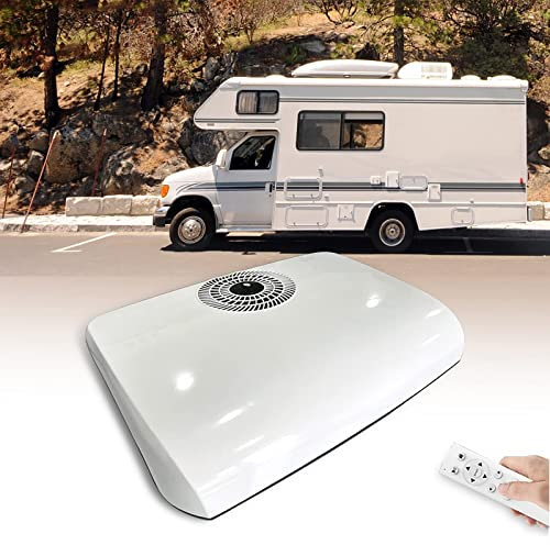 DISHENGZHEN Voiture électrique RV climatiseur sur Le Toit Camping-Car Parking climatisation 12V 24V Refroidissement pour Camion Camping-Car caravanes Bus 24V 12V