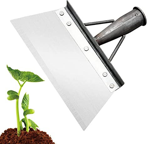 Gartenschaufel | Gartenschaufel klein Hand - Multifunktionale ergonomische Schaufel aus Edelstahl für Garten, Glas, Hof, Marmor, Beton, Keramikfliesen, Küche, Jildouf