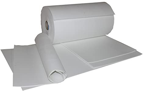 Keramikfaserpapier 1200°C Dichtung/Isolierung für Holzbacköfen Steinbacköfen (3 Matten - 500x300x2mm)