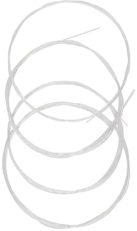 BESTonZON 4 Stück Saite Irin Transparente Nylonsaiten Ukulelensaiten Musikdraht Ukulelenzubehör Ukulele Teil Ukulelen Nylondraht Musikinstrumententeile Instrumentenzubehör