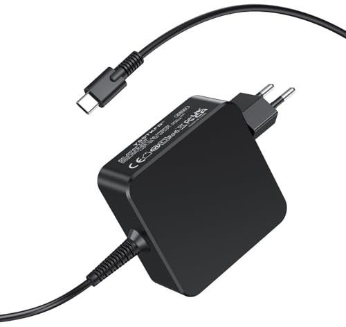 Cargador Portatil USB Tipo C 65W 45W para Lenovo ThinkPad x1, Huawei MateBook, MacBook Pro/Air, Samsung, Xiaomi Air, HP, ASUS, DELL, Ordenador Universal Type C Laptop Charger AC Adaptador de Corriente