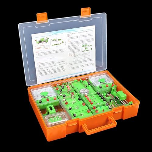 Elektrischer Experimentierkasten, Schülerschaltkreis-Testkasten, Mittelstufe, elektromagnetischer Experimentierkasten, Physik-Reihe