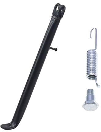 Zipelo Motorrad-Seitenständer, 320 mm, 30,5 cm, Dirt Bike Ständer, Fahrzeugfuß-Seitenstützständer, Zubehör, kompatibel mit Dirt Pit Bike 70 cc 90 cc 110 cc 125 cc 138 cc 140 cc 150 cc 200 cc