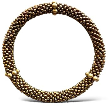 Yvelise Bracelet femme Népalais en perles - Fait main au Népal - Authentique