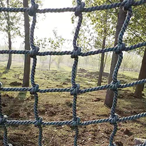 Heavy Duty Climbing Cargo Net Rope Ladder for Kids Polyamide Ideal for Treehouses Playgrounds & Garden Support 3.3x13.2FT Adventure Fun