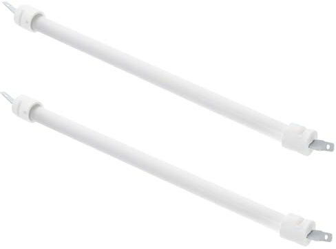 Healifty 2 Pezzi Tubo Riscaldante in Quarzo per Riscaldatore Elettrico da Patio Lampadina di Ricambio Alogena ad Alta Temperatura Parti di Ricambio per Riscaldamento Rapido e Uniforme