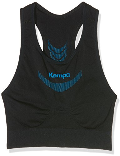 Kempa vuxna kläder teamsport attityd Pro Top Schwarz/Kempablau XS/S