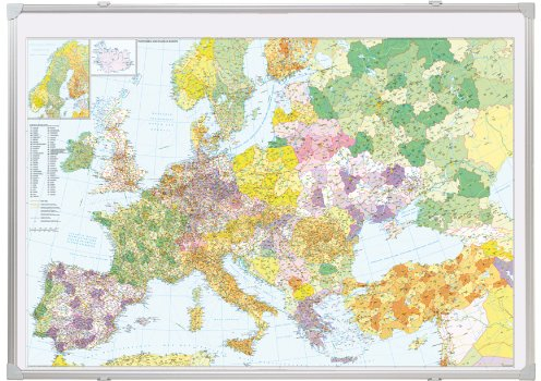 Franken KA650P Kartentafel Europa (pinnbar 1:3.600.000) 140 x 100 cm