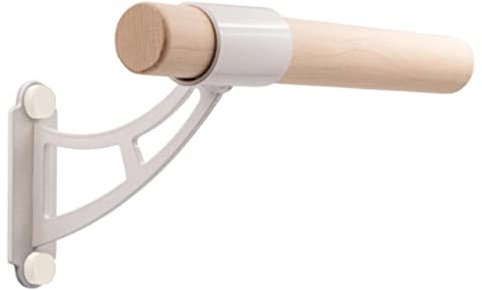 VITA Barre Wall-Mounted Single Ballet Barre, Archos, 5 Ft Bar, Wood | Fixed Height, Made in USA, Home, Studio or Gym Exercise Equipment for Kids & Adults | Dance, Fitness, Pilates
