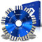 SEDION ® Disco diamantato 125 mm - Disco per taglio della pietra cemento armato pavimentazioni Clinker Granito Asfalto Basalto - 125 mm x 22,23 - Sedion Qualità Premium - Disco diamantato per pietra