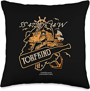 Whisky Islay Single Malt Scotch Peat Child Whisky Throw Pillow