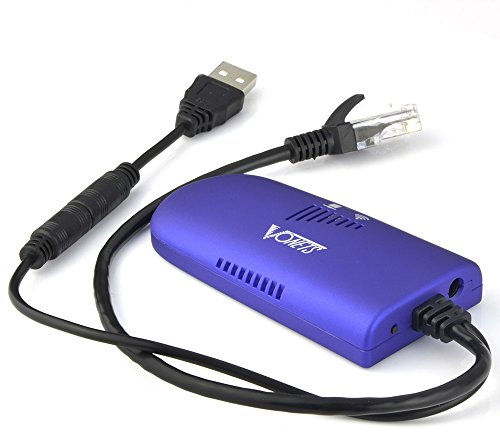 Vonets VAP11G-300 2.4GHz Mini Smart WiFi Bridge/Repetidor WiFi/Wireless Ap/Adaptador WiFi a Cable con 1 RJ45, Buen Compañero para Cámaras IP, Impresoras, Balanzas Electrónicas