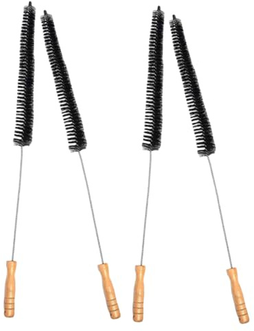 MAGICLULU 4pcs Flexible Washing Machine Cleaning Brush with Long Handle
