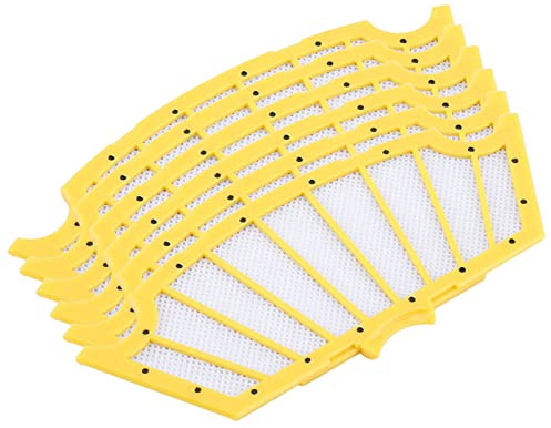 Reemplazo de 6 Piezas para Filtro Aspirador Serie 500 Filtro Doble para Alérgicos Nylon Poliéster Color como Imagen Tamaño 14 X 6 Cm 6 X Filtro