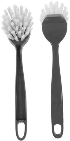 Ipetboom 2pcs Kitchen Cleaning Brushes Dish Brush Bowl Cleaning Tool Non-Shedding Hair for Kitchen