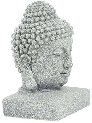 PRETYZOOM Buddha-Statue Für Aquarium Handgefertigte Buddha-Figur Im Chinesischen Stil Für Aquarium Zu Hause