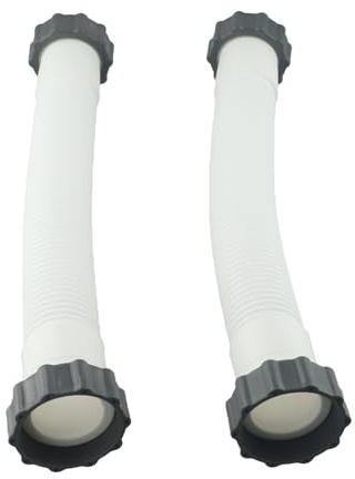 Intex 11388 - Manguera de repuesto para bomba de piscina, 1.5 pulgadas, paquete de 2 (16 pulgadas), compatible con filtros de arena y sistemas de agua salada