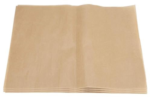 200Pcs Non Stick Square BBQ Paper Baking Sheets Heat Resistant Parchment Paper for Grilling Roasting Baking and zing Food 35 x 25 cm
