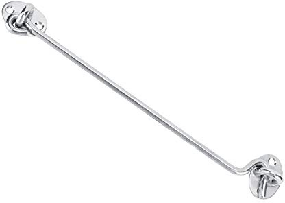 Garosa Serratura per Finestra in Acciaio Inossidabile, Gancio e Occhiello per Carichi Pesanti da 3 Pezzi per Porte Finestre Persiane Fienili Cancelli Scorrevoli Capannone per Garage, Facile