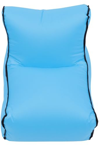Healeved Canapé Gonflable Portable Bleu Ciel Fauteuil Gonflable Extérieur sans Pompe Léger et Imperméable Camping Randonnée et Plage 1 Pièce