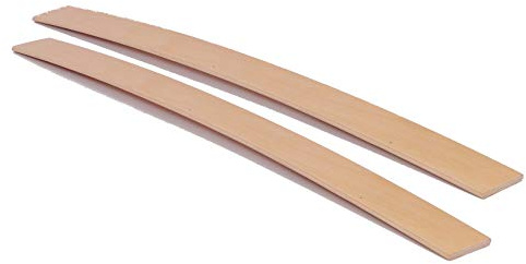 2 verstärkte Lamellen aus Buchenholz – Ersatz für Lamellen – 5,2 x 84 x 0,8/1 cm