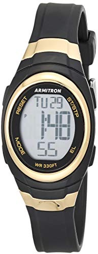 Armitron Sport Women's Digital Chronograph Resin Strap Watch, 45/7034