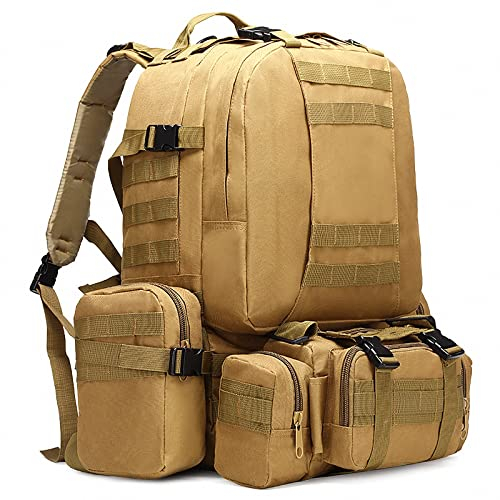 MAOTN Militärischer taktischer Herren Rucksack,Multi-kombinations-feldangriffs Daypack mit großer kapazität,Outdoor Army überlebens packsack-militärfans,wandern,Camping,Reisen,Style1,75L